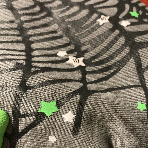 Gray spider hoodie - Picture 4 of 5